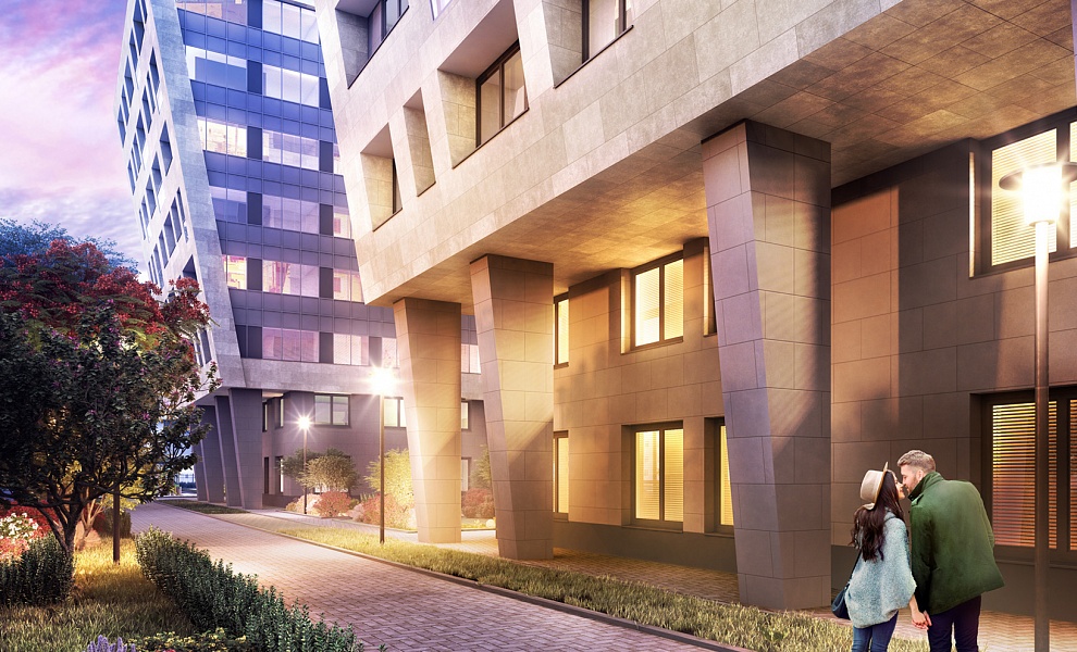 жк fusion_парадные